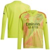Jalkapallo Pelipaidat/Peliasut Arsenal Maalivahti Kotipelipaita 2024-25 Pitkähihainen